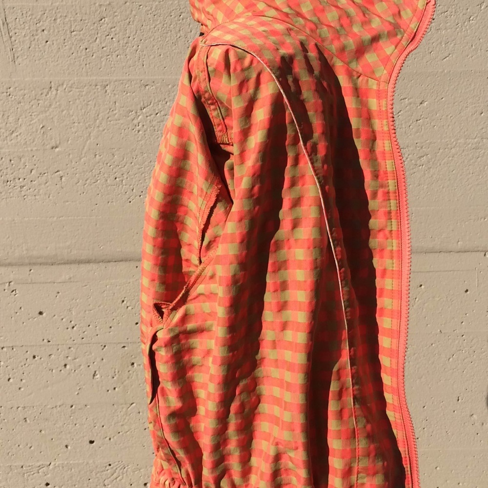 Mycra Pac One Checkered Gingham Drawstring Jacket - Picture 11 of 12